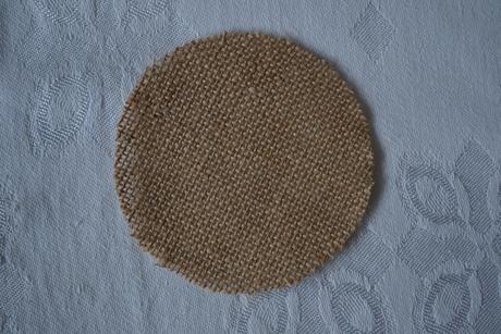 Juta - Jutové kruhy priemer 11cm - Obrázok č. 1