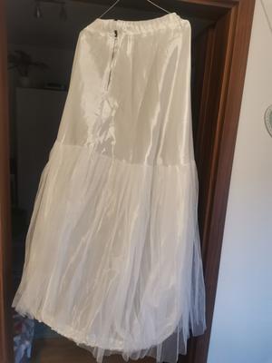 Kruhová spodnica pod svadobné šaty - Obrázok č. 1