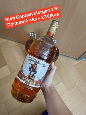 Rum CaptainMorgan (1,5l) - Obrázok č. 1