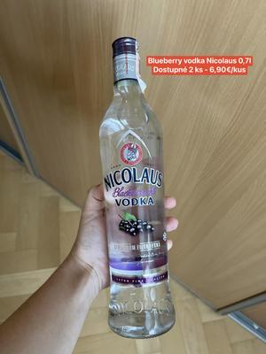 Vodka Nicolaus blueberry (0,7l) - 2 ks - Obrázok č. 1